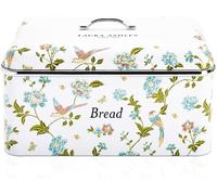 Laura Ashley Bread Bin Kitchen Bread Storage Container with Removable Lid