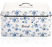 Laura Ashley Bread Bin with Removable Lid Kitchen Bread Storage Container