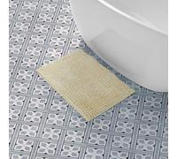 Laura Ashley Butter Chenille 17" x 24" Bath Mat, Yellow