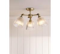 Laura Ashley Callaghan Ceiling Light Antique Brass