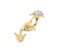 Laura Ashley Camelot Brooch D355 - Exclusive Design | Acotis - Brass / Silver Plated / Gold Plated