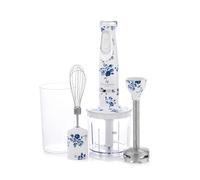 Laura Ashley China Rose 500W Electric Hand Blender - 4 in 1 Stick Blender with Durable Stainless Steel Blades, Whisk, 300ml Mixing, Pouring Cup - 2 Speed Modes Hand Held Immersion Blenders for Kitchen