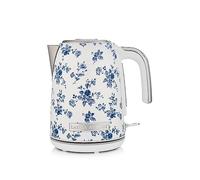Laura Ashley China Rose Kettles Electric Fast Boil Quiet, Electric Kettle | Energy Efficient, Drip Free Pour, 1.7L Cordless Jug Kettle, Limescale Filter, Heat Resistant Handle, Water Level Indicator