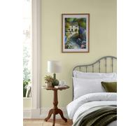 Laura Ashley Cottage Flowers Print in a Wood Frame - Wood - A1
