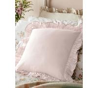 Laura Ashley Cotton Rich Idina Cushion Light Pink