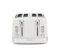 Laura Ashley Cotton White Toaster 4 Slice - 4 Slice Toasters Wide Slots