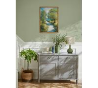 Laura Ashley Country Lane Print in a Wood Frame - Wood - 40x50