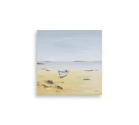 Laura Ashley Cromer Nautical Blue Canvas Art (H)30Cm X (W)30Cm