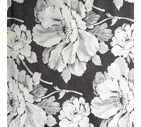 Laura Ashley Designer Curtains Upholstery Printed Interior Material, by Tia Knight (Hermione Charcoal)