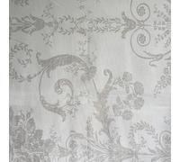 Laura Ashley Designer Curtains Upholstery Printed Interior Material, by Tia Knight (Josette Dove Grey/White)