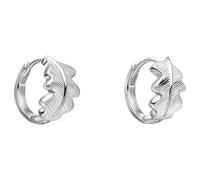 Laura Ashley E6692 Broadoak Mini Hoop Earrings Sterling Silver