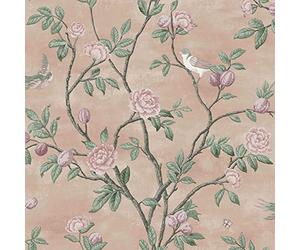Laura Ashley Eglantine Blush Wallpaper