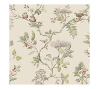 Laura Ashley Elderwood Natural Wallpaper | Natural Trail Design | Paste the Wall | Eco-Friendly