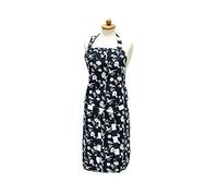 Laura Ashley Elveden Reversible Apron Midnight Blue 85 x 60 cm Cotton