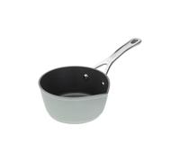 Laura Ashley Forged Aluminium Non-stick Milkpan / Saucepan 16Cm - Sage Leaf, Green