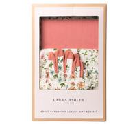Laura Ashley Gardening Luxury Gift Set (Apron, Kneeler & Gauntlets) Wild Meadow Pink