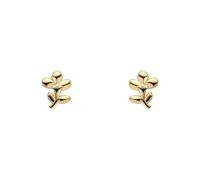 Laura Ashley Gold Plated Mini Albertine Rose Earrings E6514 - - Brass / Gold Plated