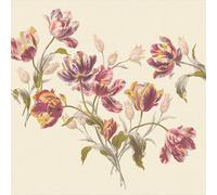 Laura Ashley Gosford Cranberry Floral Matt Mural