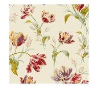 Laura Ashley Gosford Cranberry Wallpaper | Cranberry Floral Design | Paste the Wall