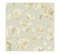 Laura Ashley Gosford Sage Green Wallpaper | Sage Green Floral Design | Paste the Wall