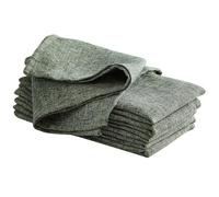 Laura Ashley Harper Luxuriously Smooth Fabric Napkins for Formal or Casual Dining, Holiday, Banquet, Wedding or Party, Set of 6 Napkins, Olive