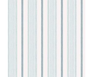 Laura Ashley Heacham Stripe Seaspray Wallpaper