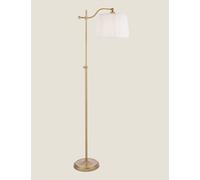 Laura Ashley Hemsley Metal Floor Lamp Antique Brass