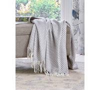 LAURA ASHLEY HOME Arya Throw Grey Mix