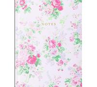 Laura Ashley Inspired Writing Journal - Elegant Floral Notebook with Lined Pages, 140-Page Premium Diary for Women
