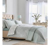 Laura Ashley Josette Reversible Duck Egg Duvet Cover Set - KING, DUCK EGG