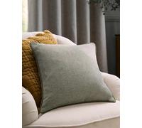 Laura Ashley Milbourne Herringbone Piped Cushion Green