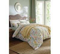 Laura Ashley Multi 100% Cotton Elston Garden Duvet Cover And Pillowcase Set
