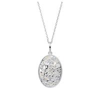 Laura Ashley N4657W Lambton Garden Necklace Sterling Silver