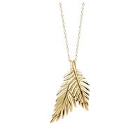 Laura Ashley N4665 Marlbrook Leaf Necklace Sterling Silver