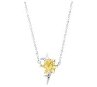 Laura Ashley N4666 Heritage Daffodil Necklace Sterling Silver