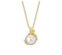 Laura Ashley N4673W Ickleford Tulips Freshwater Pearl Necklace Sterling Silver