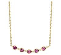 Laura Ashley N4723M Thornage Flowers Necklace Sterling Silver