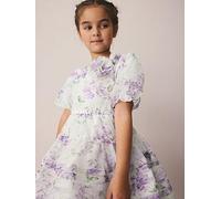 Laura Ashley Older Girls Corsage Floral Occasion Dress, Multi, Size 10-11 Years Print