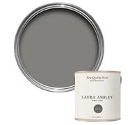 Laura Ashley Pale Charcoal Matt Emulsion Paint, 2.5L