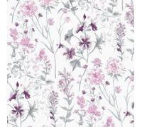 Laura Ashley Pale Iris Wild Meadow 113362 Wallpaper