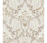 Laura Ashley Parterre Wallpaper | Soft Natural