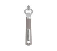 Laura Ashley Pendeford Dark Dove Grey Stainless Steel Bottle Opener With Ergonomic Soft Touch Handle, Durable And Comfortable Kitchen Tool