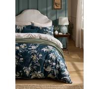 Laura Ashley Pure Cotton Attleton Bedding Set Blue Mix