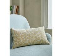 Laura Ashley Pure Cotton Lady Fern Cushion Yellow Mix