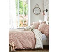 Laura Ashley Pure Cotton Loveston Floral Bedding Set Pink Mix