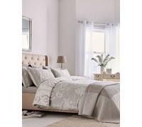 Laura Ashley Pure Cotton Sateen Josette Bedding Set - DBL - Light Grey, Duck Egg,Light Grey