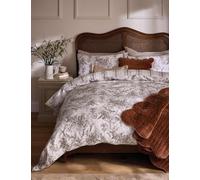 Laura Ashley Pure Cotton Tuileries Bedding Set Brown Mix