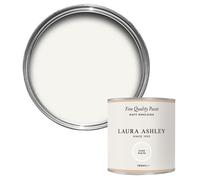 Laura Ashley Pure White Matt Emulsion Paint, 100Ml