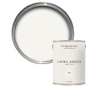 Laura Ashley Matt Emulsion Paint - Pure White 5L White
