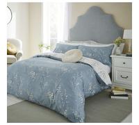 Laura Ashley Pussy Willow Dark Seaspray Quilt Set - Single